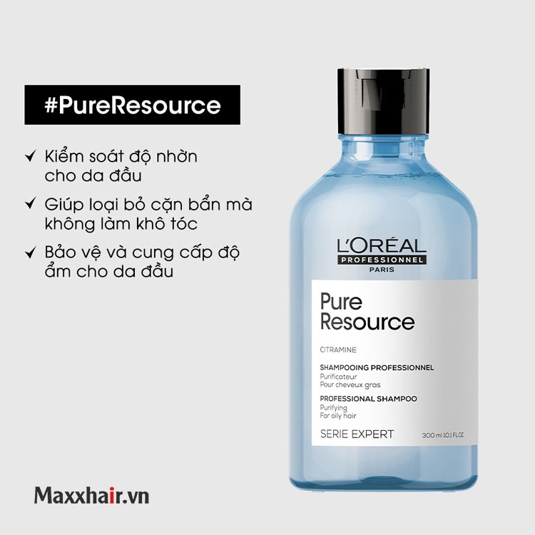 Dầu gội L'Oréal Professionnel Serie Expert Pure Resource 1