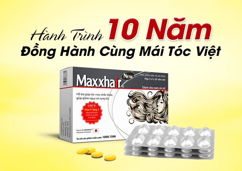 6 Lý do nên chọn Maxxhair để điều trị rụng tóc nhiều, hói đầu 1