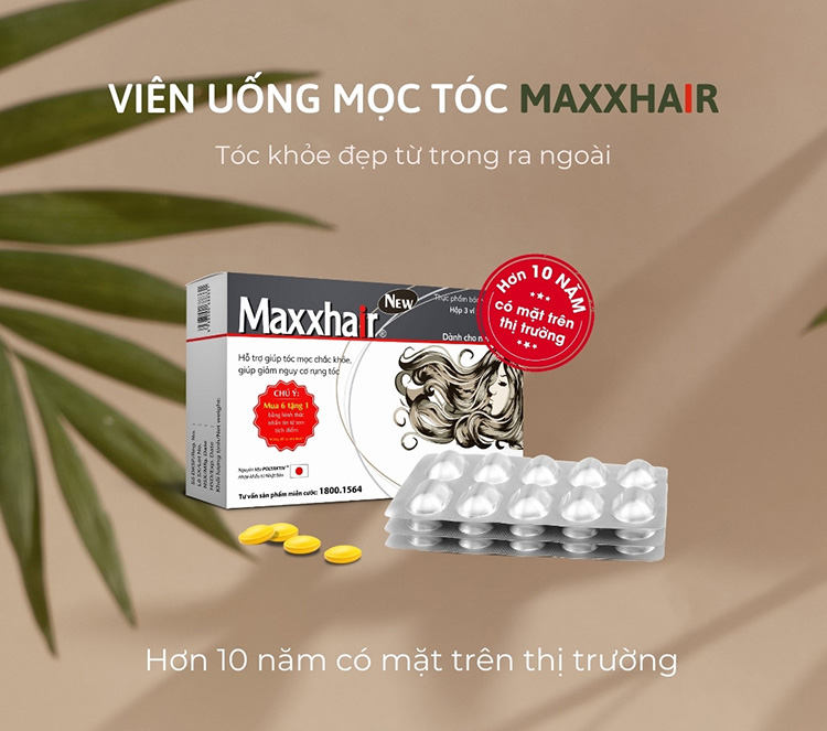 Maxxhair - Giải pháp xua tan nỗi lo rụng tóc 1