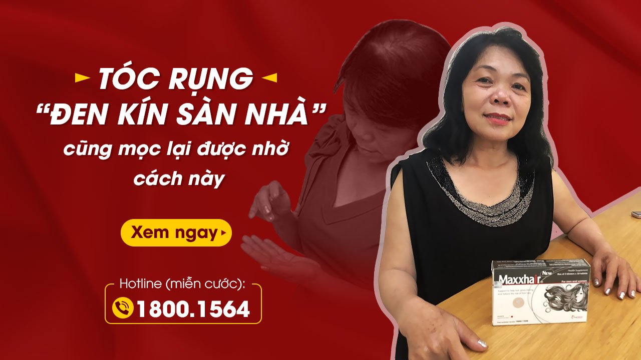 Tóc rụng "đen kín sàn nhà" cũng mọc lại được nhờ cách này