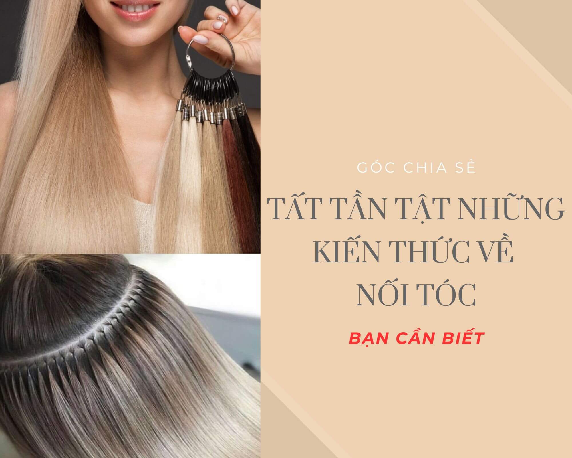 Tất tần tật những kiến thức về nối tóc mà bạn cần biết